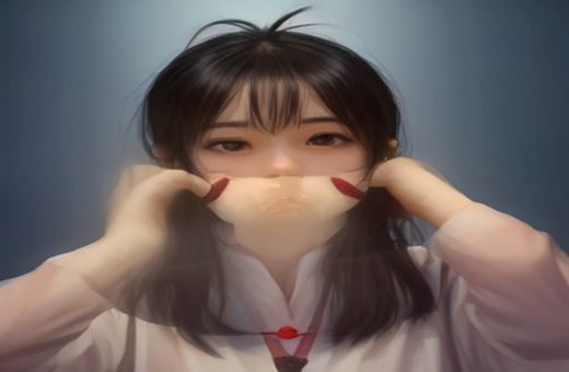 二次元动漫社区界面截图，展示萝莉社区内容板块首页，清新绿色配色，用户发帖与互动界面直观清晰